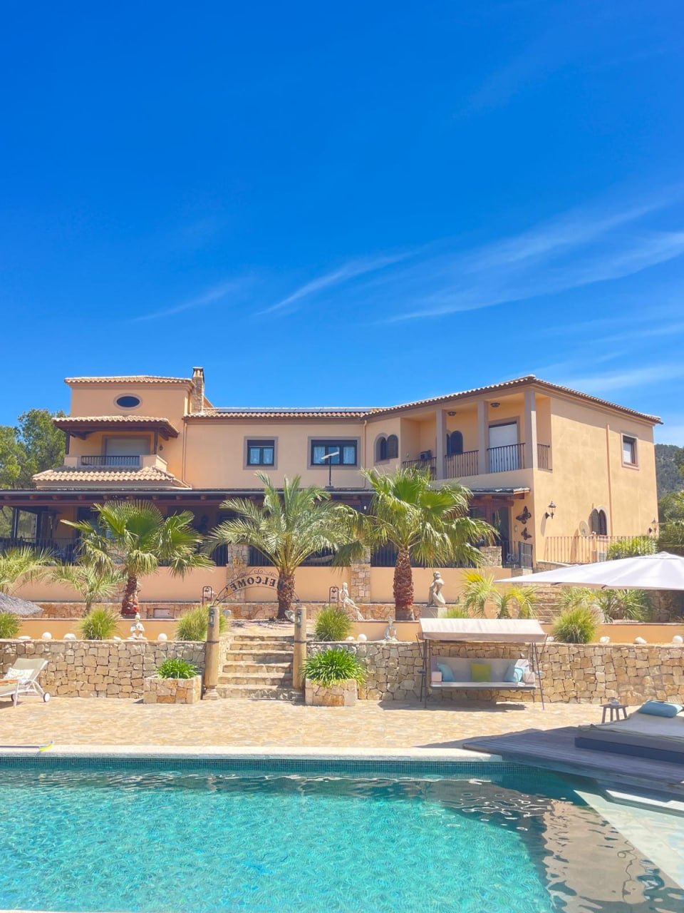 Pintores en Jávea — villa con piscina CostaPintura